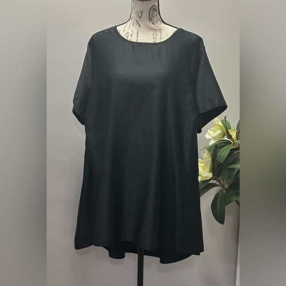 🖤 Apt. 9 Women's Dressy Scoop Neck Blouse - Black (Size 1X)🖤 - Picture 3 of 12